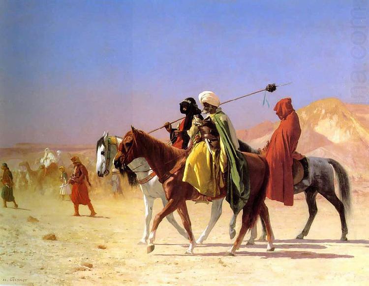 Jean-Leon Gerome Arabs Crossing the Desert china oil painting image